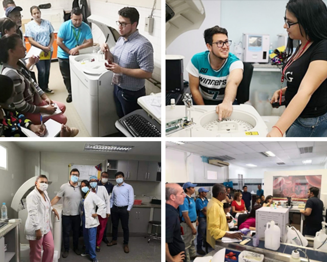 John Olaya为委内瑞拉医院的医护职员睁开装备操作培训