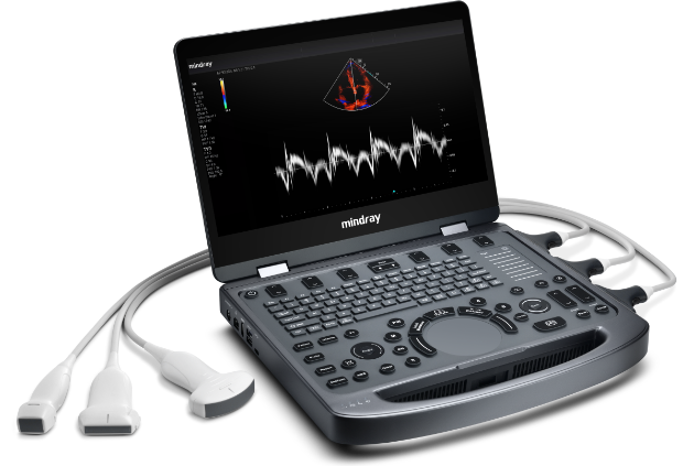 MX6 product left view with transducers