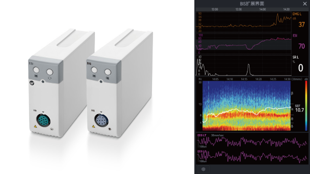 BeneVision? VMAX/V700/V500/V200 OR病人监护仪 - 无邪的脑电监测 (BIS/ESI)